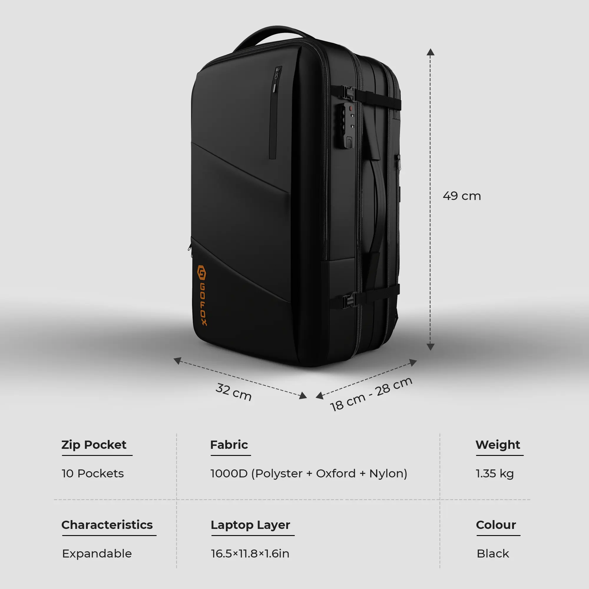 Premium Laptop and Travel Backpack Pro - Image 2