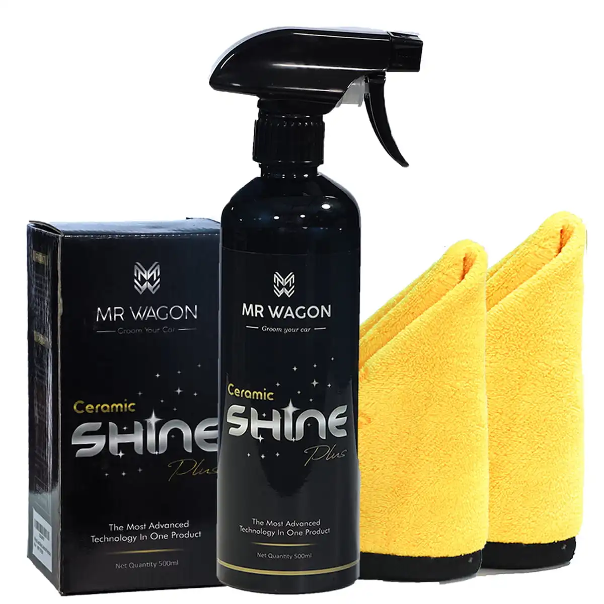 Ceramic Shine Plus Car Coating Spray – Hydrophobic Shine & Paint Protection